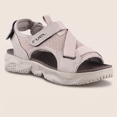 FUEL Gabbro Chunky Sports Sandals for Men (Beige)