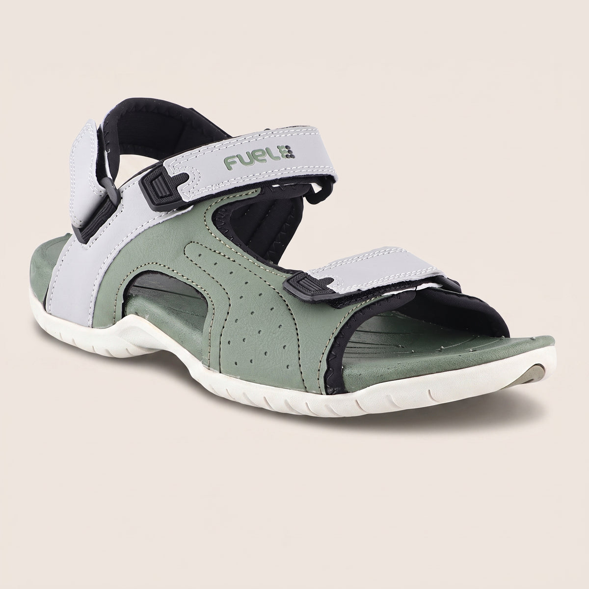 FUEL 2112-02 Men’s Outdoor Comfortable Daily Wear Sports Sandals (Sea-Green)
