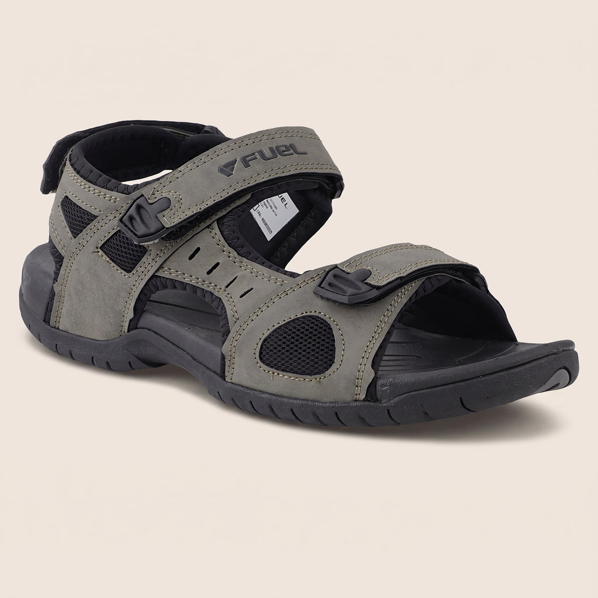 FUEL 2112-04 Casual Sports Sandal For Man (Mehndi-black)