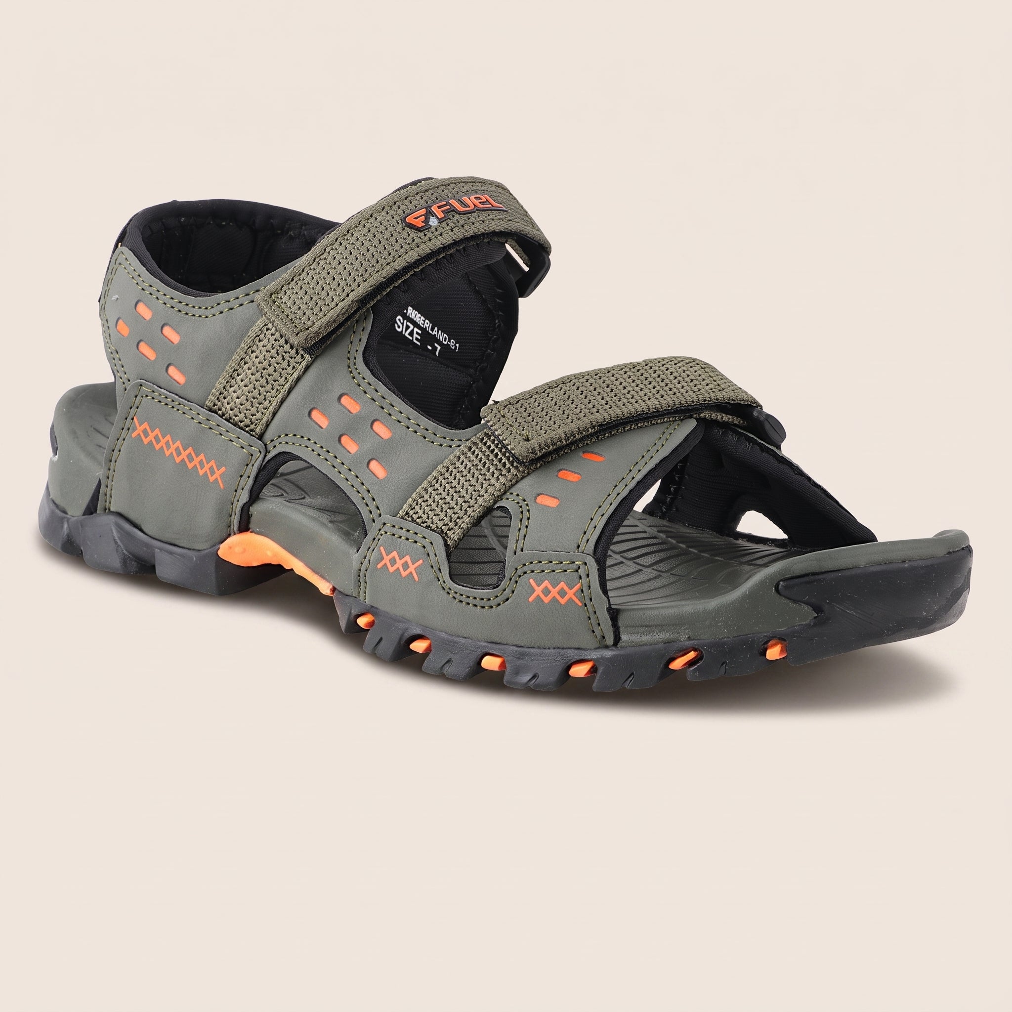 FUEL Timberland Comfortable Casual Sandals for Men (Olive)