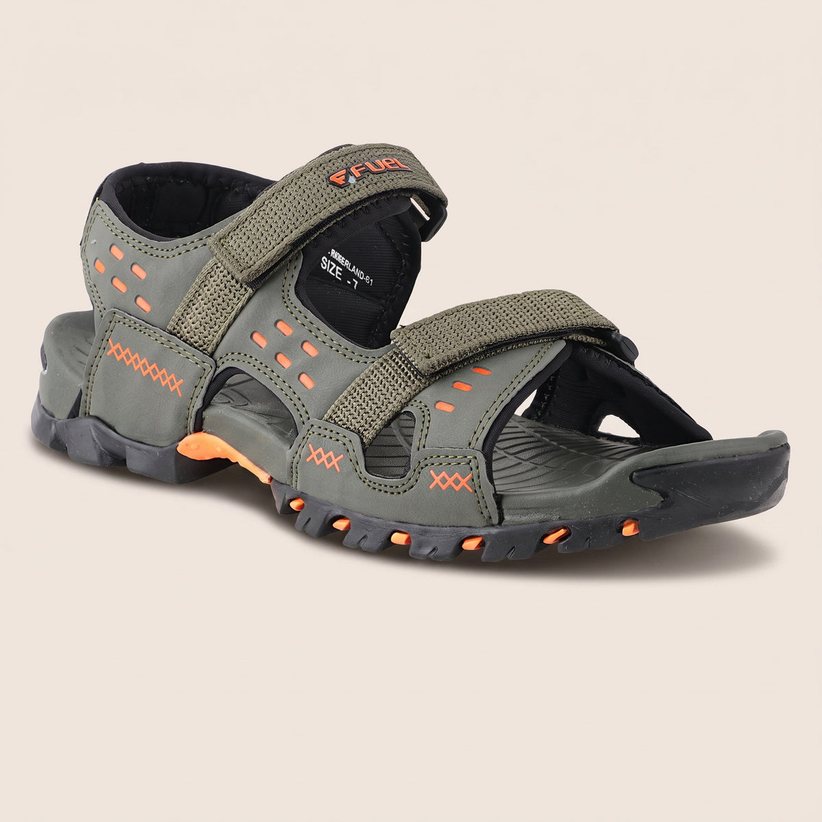 FUEL Timberland Comfortable Casual Sandals for Men (Olive)