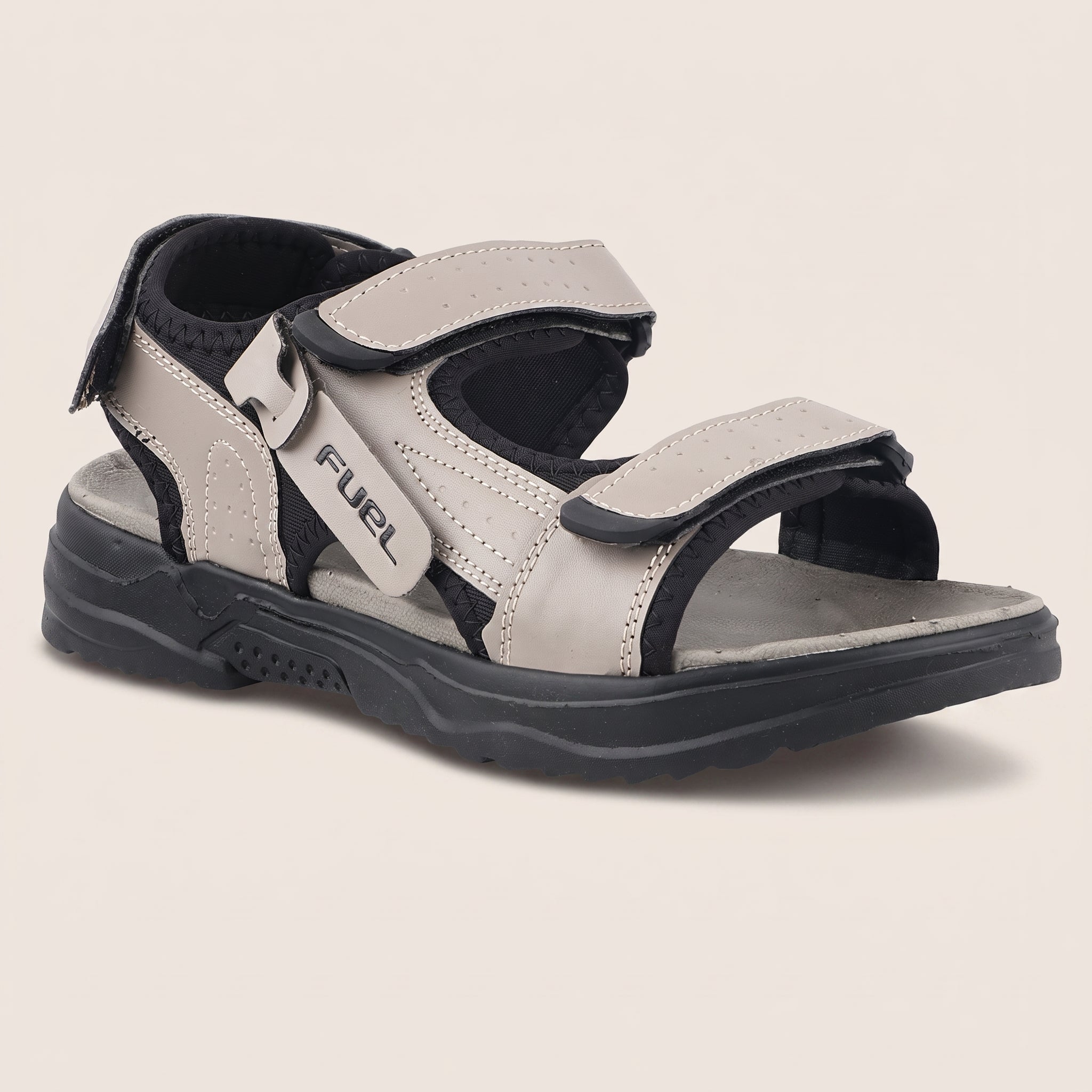 FUEL Combat Comfortable Chunky Sports Sandal For Men's (Black)
