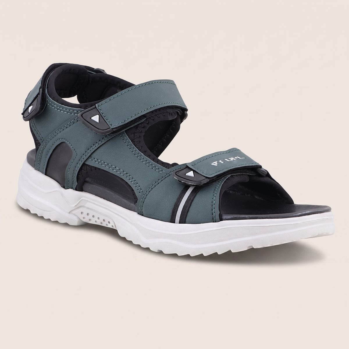 FUEL Combat-03 Sports Chunky Sandals For Men's (Olive)
