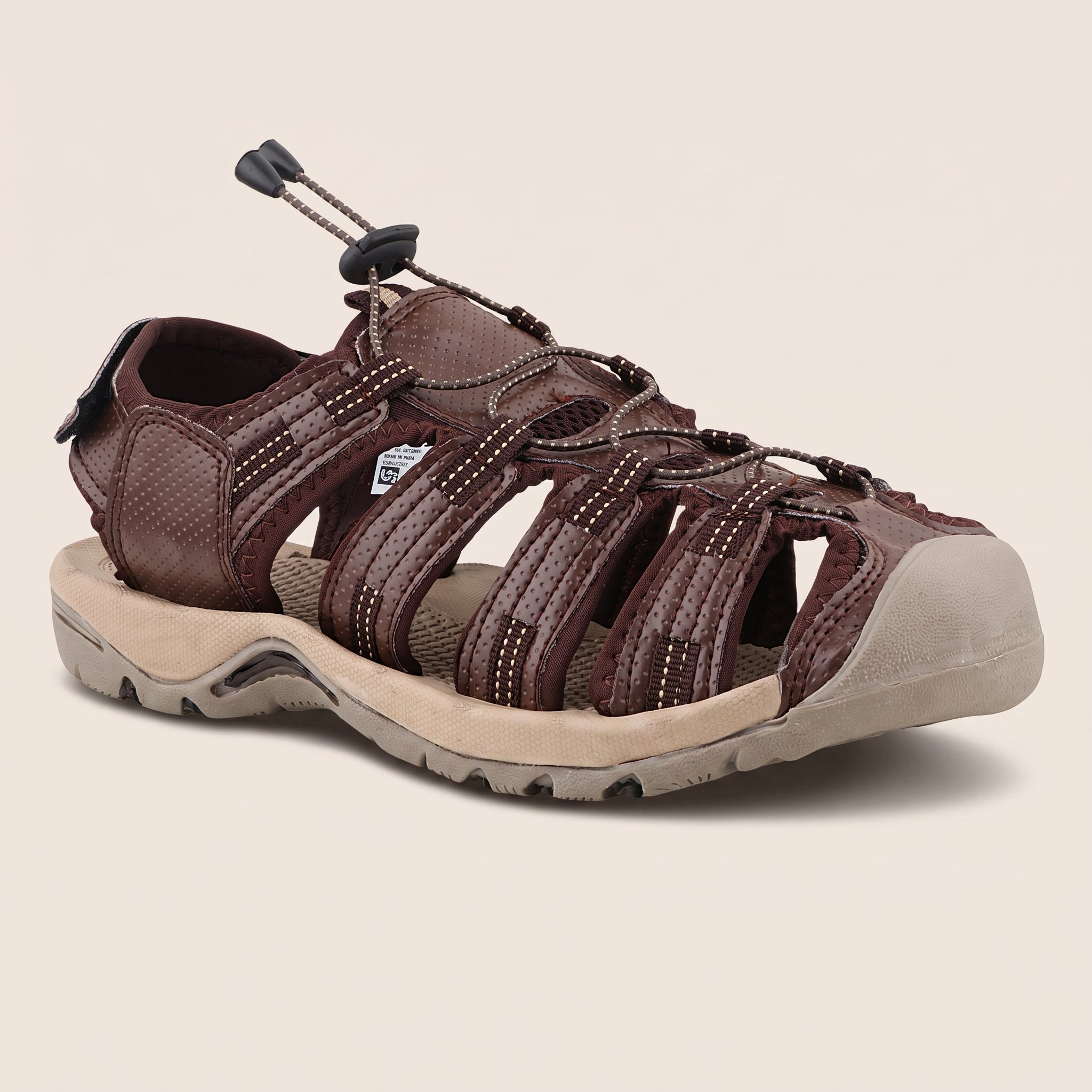FUEL Soldier-14 Daily-wear Slip Resistant Fishermen Sandal for Men (Brown)