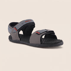 FUEL Roadster-01 Ultra Light-Weight Sports Sandals For Men (Black)