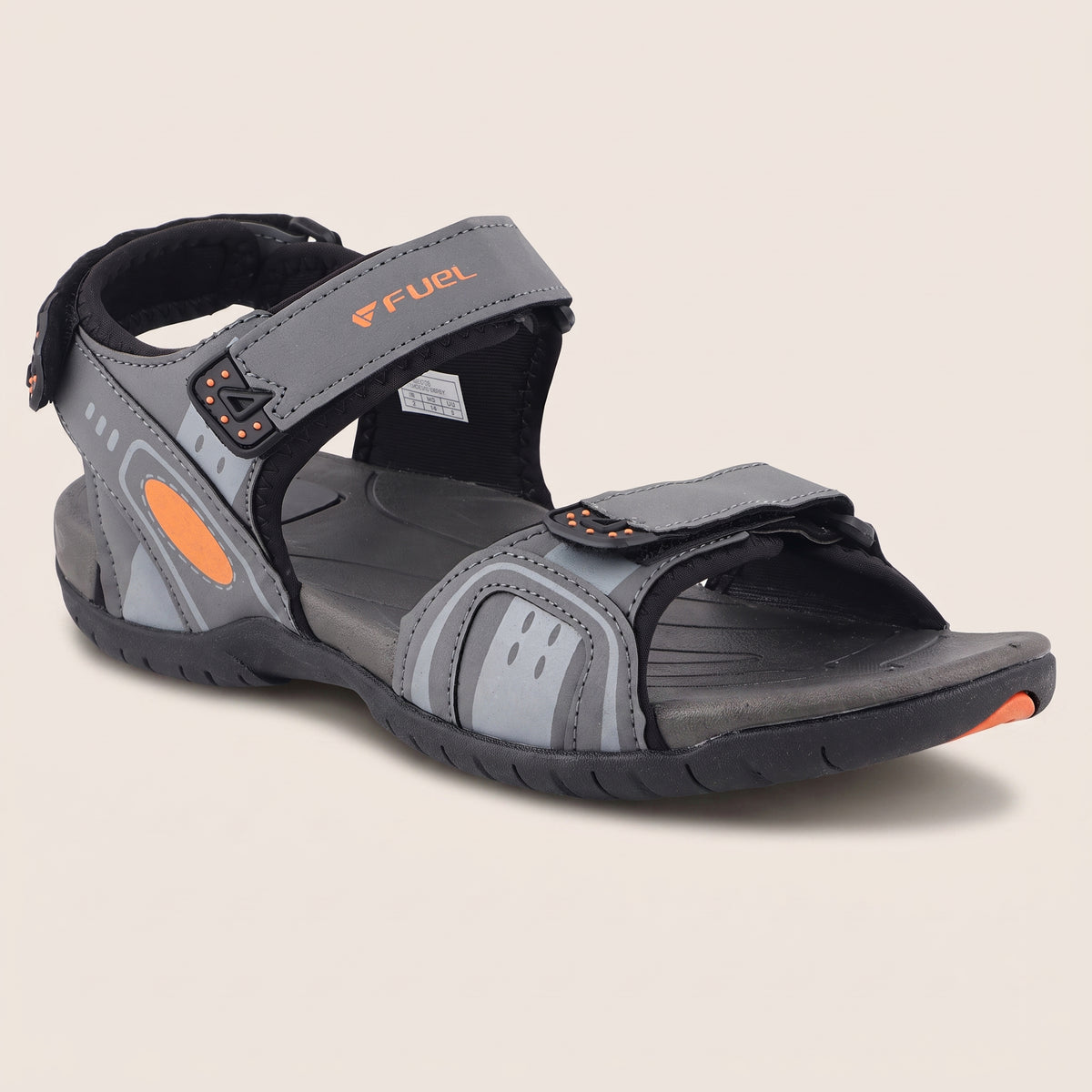 FUEL 2112-08 Comfortable Casual Sandal For Men's (Grey)