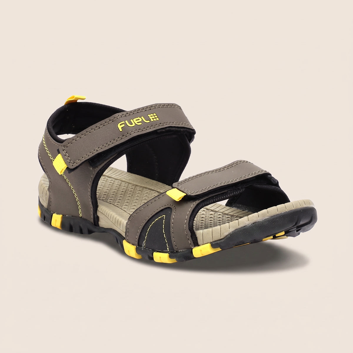 FUEL Austin-03 Comfortable & Light-weight Sandals For Men's (Olive)