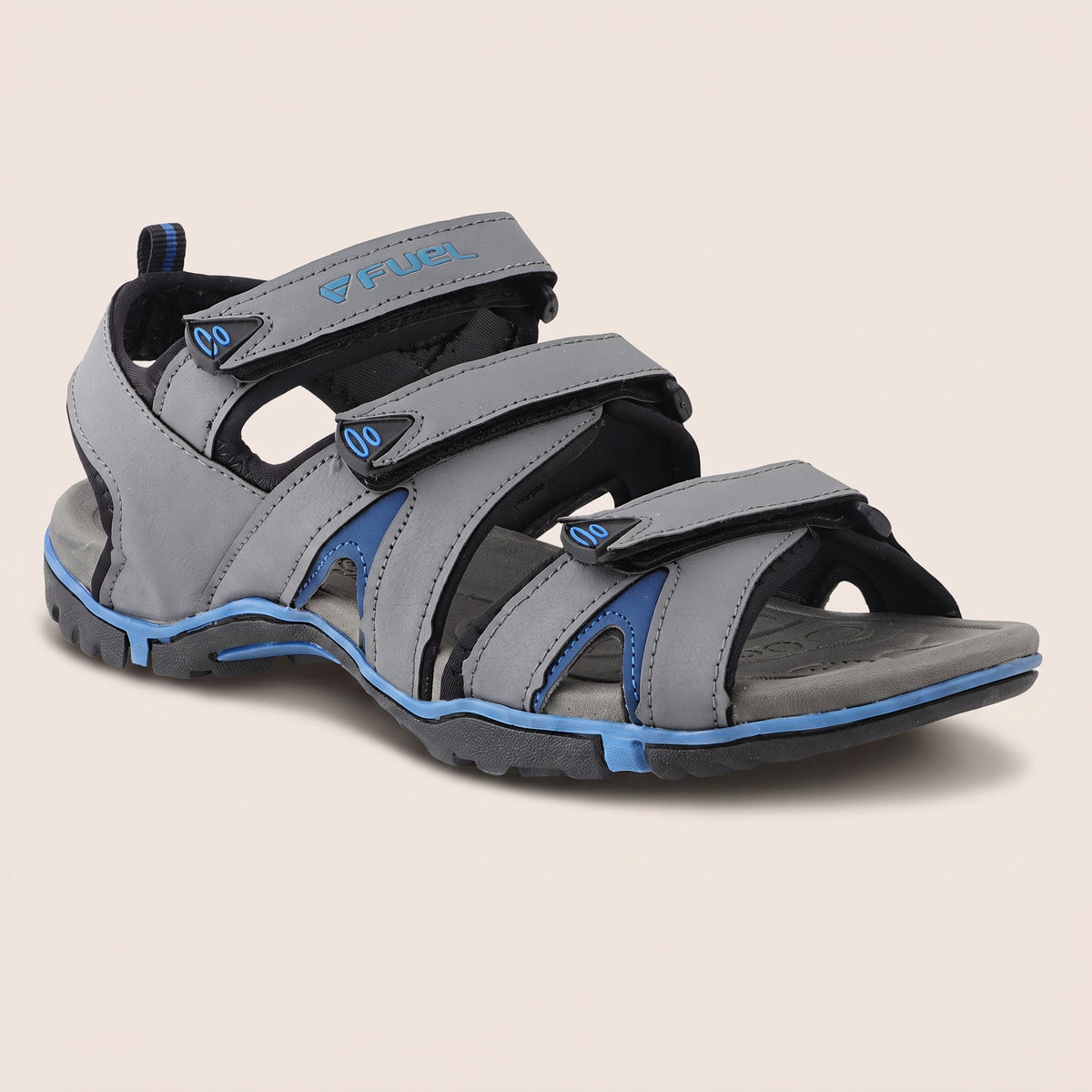 FUEL Charlie Light-Weight Sports Sandal For Man (Grey)