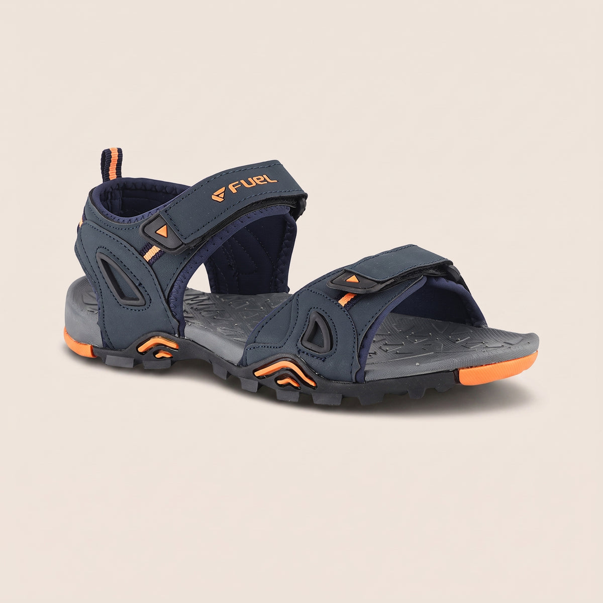FUEL Thar Comfortable Sports Sandals For Men's (Navy)