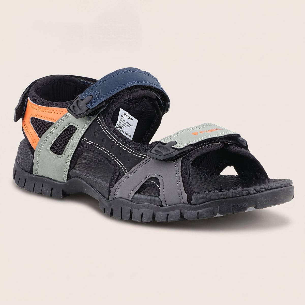 FUEL Rambo-01 Casual Sports Sandal for Men (Olive)