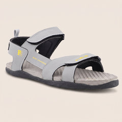 FUEL Roadster-02 Ultra Light-Weight Sports Sandals For Men (Grey)