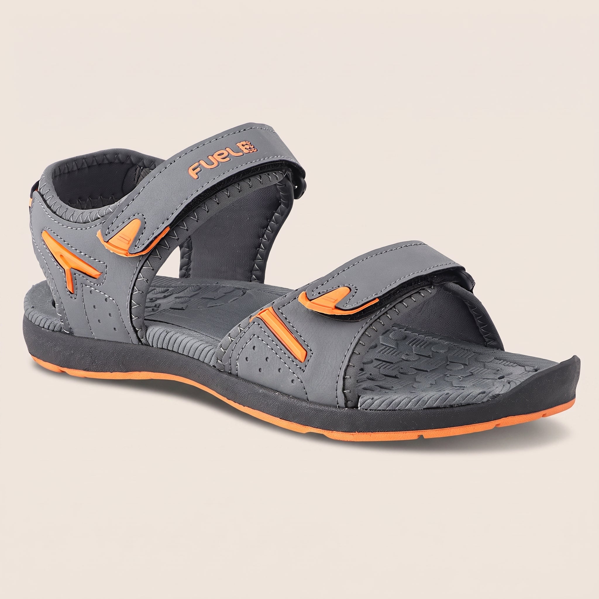FUEL Mark Durable Sports Sandals For Men's (Grey)