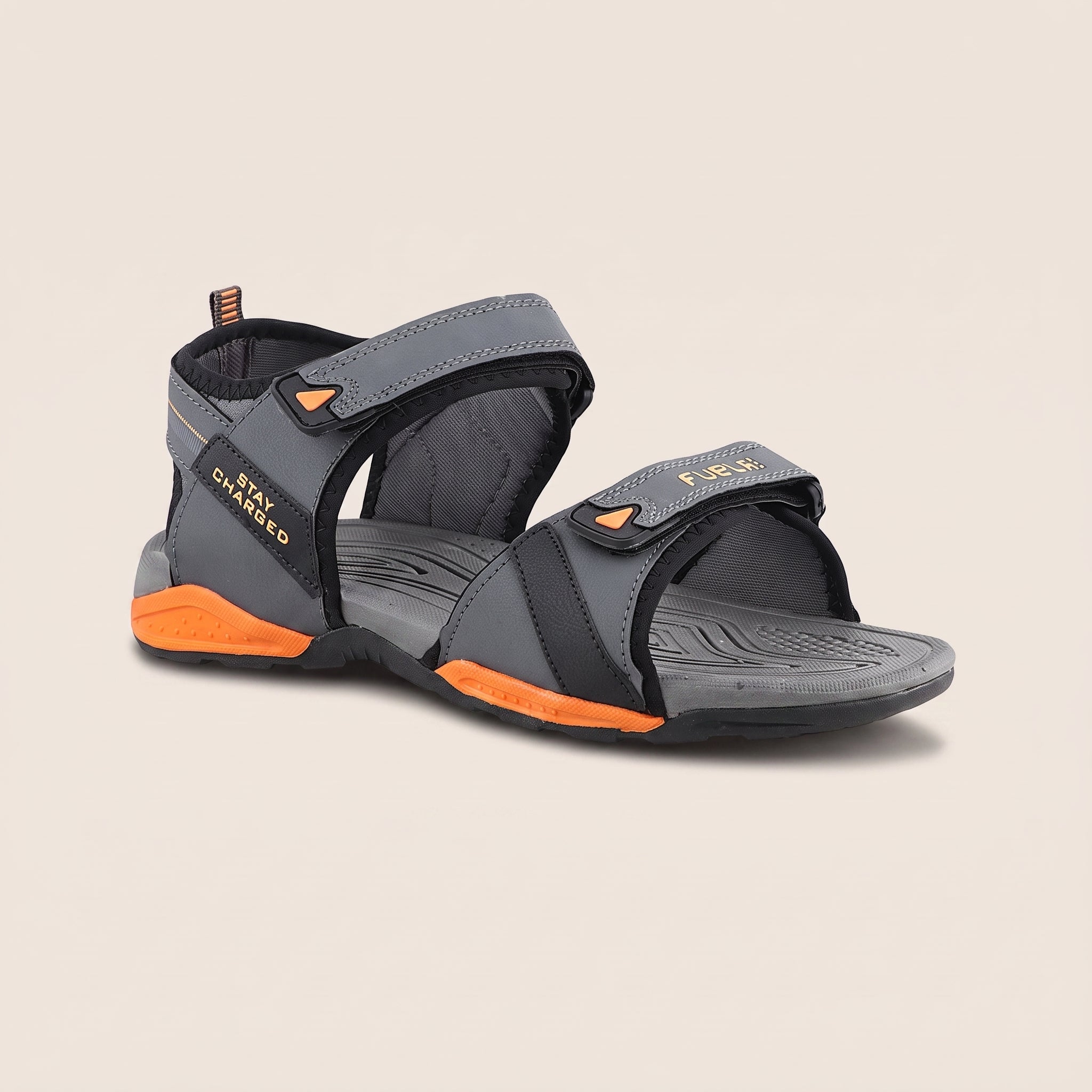 FUEL Camron Comfortable Sports Sandal (Grey)