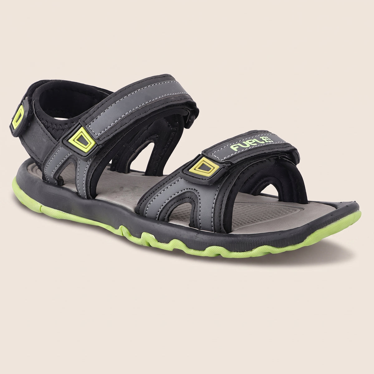 FUEL Captain Casual Day-Wear Sports Sandal (Green)