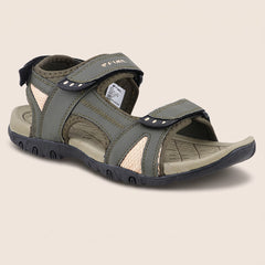 FUEL Blaze Comfortable Versatile Sporty Casual Sandals for Men (Olive)