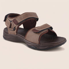 FUEL Oliver Trendy Comfortable & Outdoor Casual Sports Sandal for Men's (Brown)