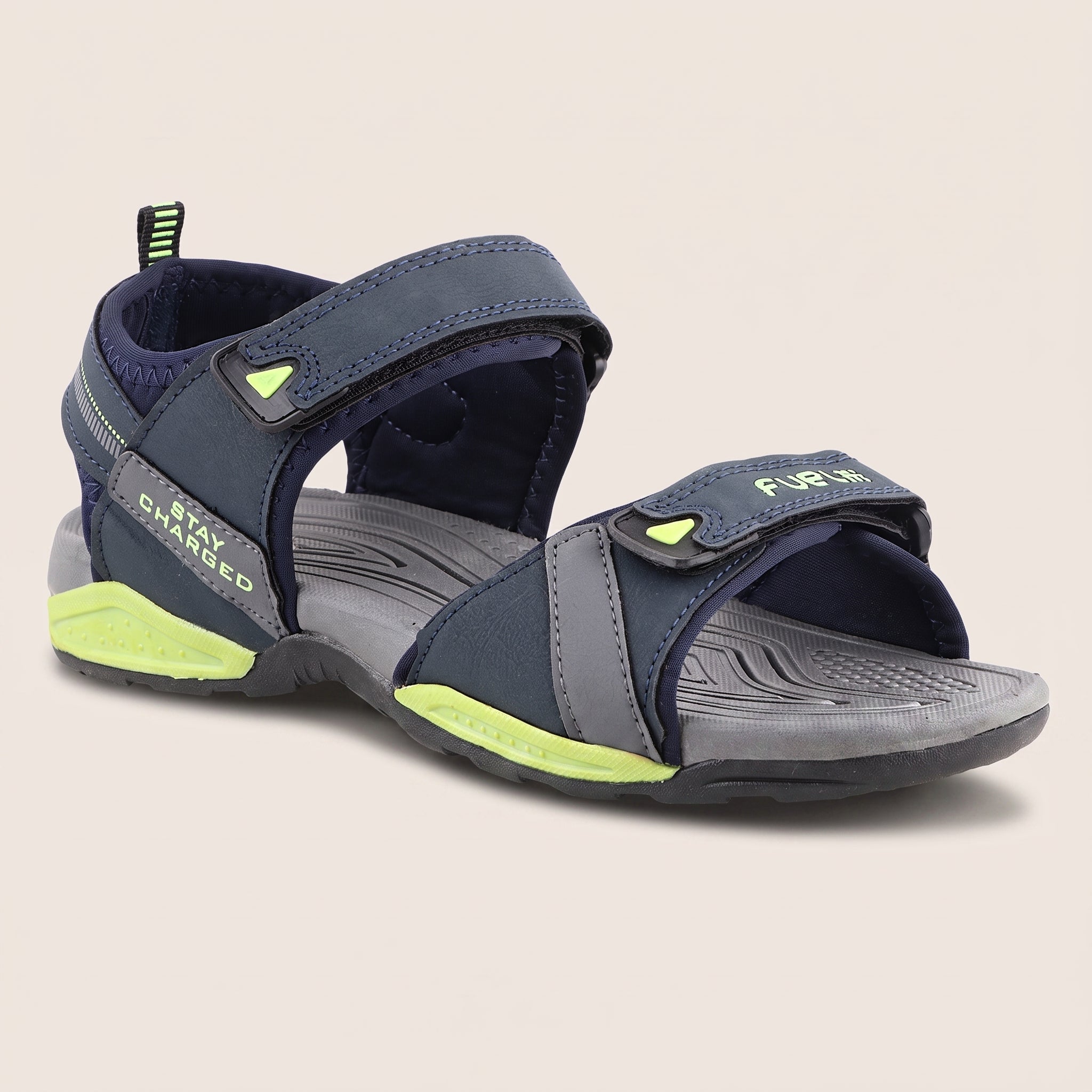 FUEL Camron Comfortable Sports Sandal (Navy)