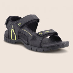 FUEL Rambo-04 Casual Sports Sandal for Men (Grey)