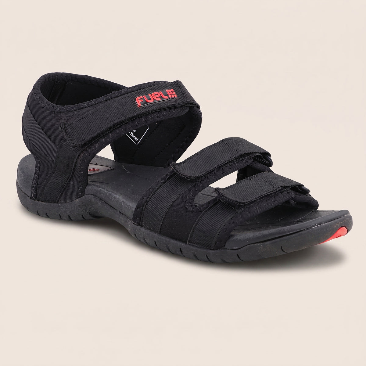 FUEL 2112-05 Comfortable Outdoor Sandals For Men's (Black)