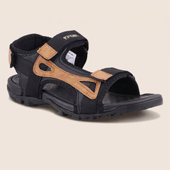 FUEL Punch-03 Comfortable & Trendy Casual Sports Sandals for Men (Beige)