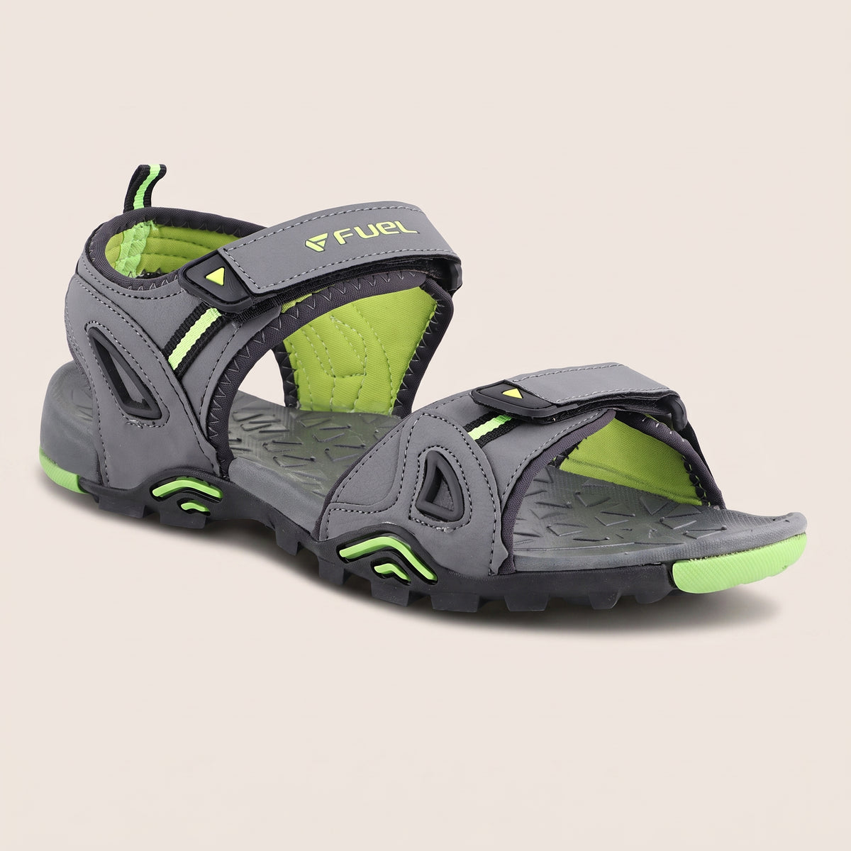 FUEL Thar Comfortable Sports Sandals For Men's (Grey)