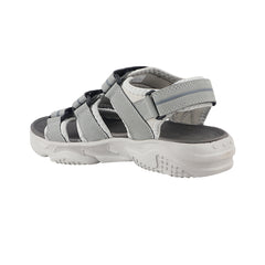 FUEL Keta-01 Comfortable & Lightweight with Soft Cushioning Sports Sandals for Men's (Grey)