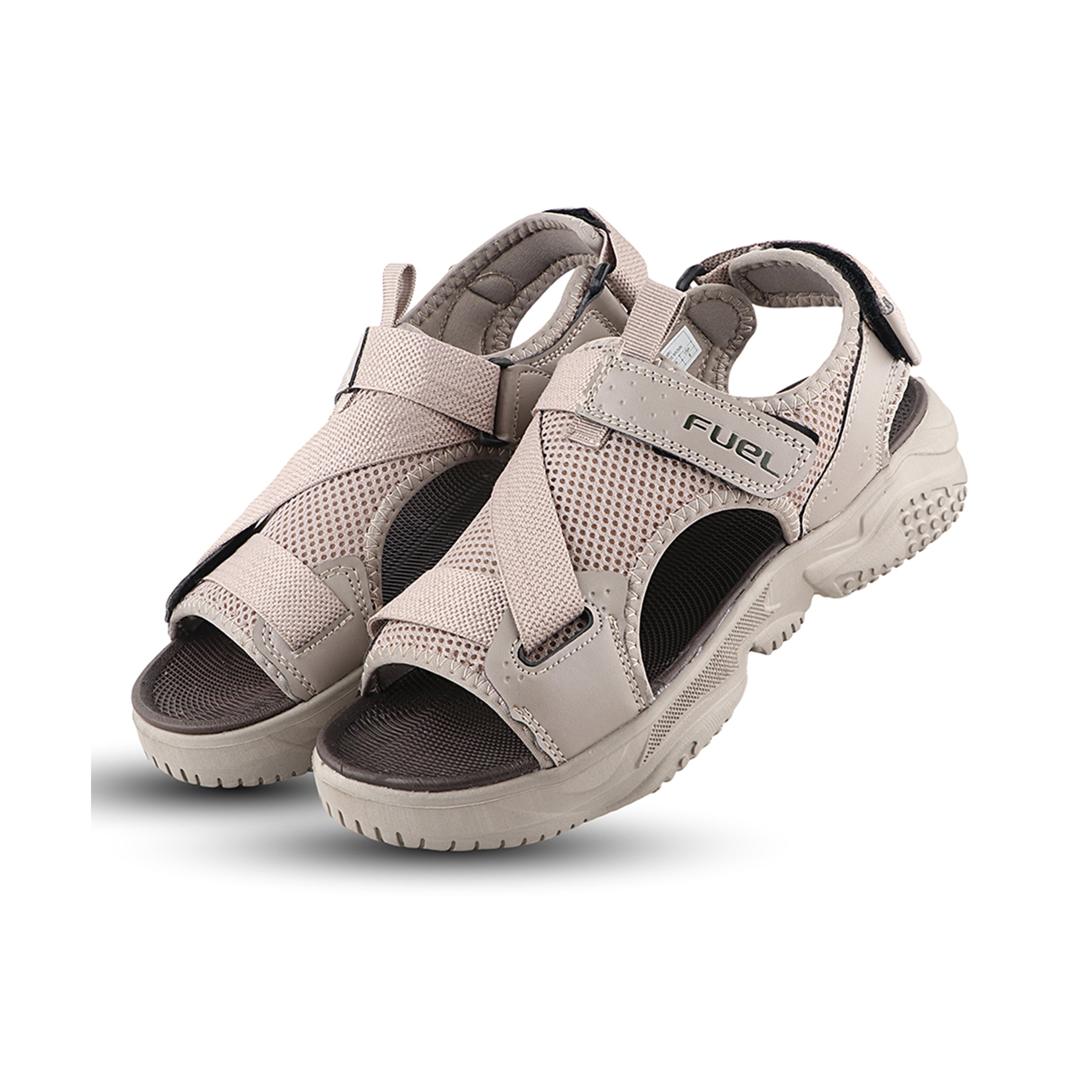 FUEL GABBRO SANDALS FOR MEN'S (MOUSE-BROWN)