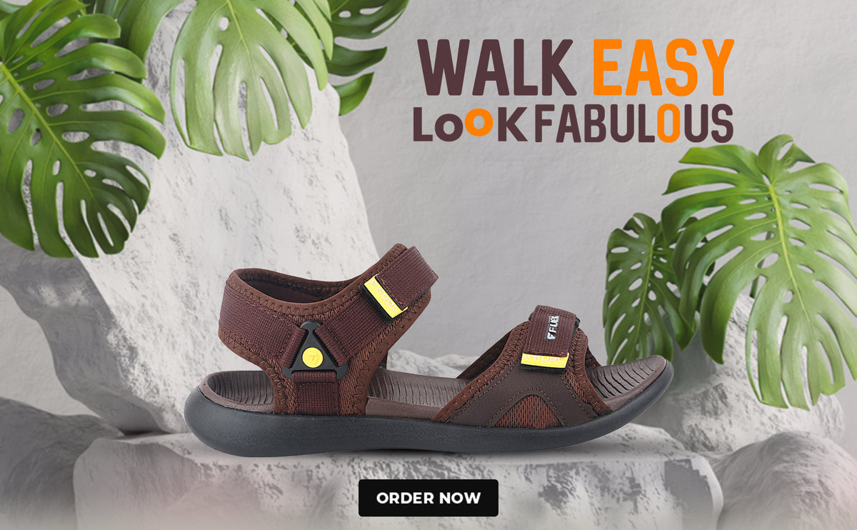 FUEL Shifter Comfortable EVA Sandal For Men's (Brown)