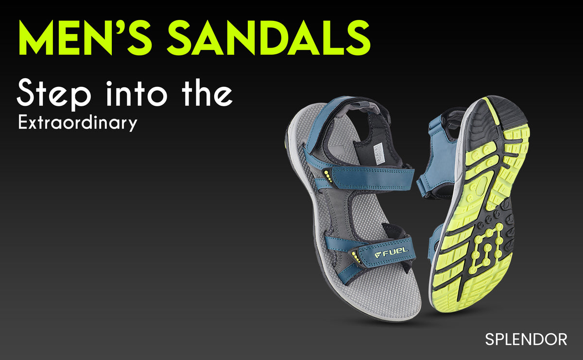 FUEL Splendor Comfortable Sandals For Men's (Blue)