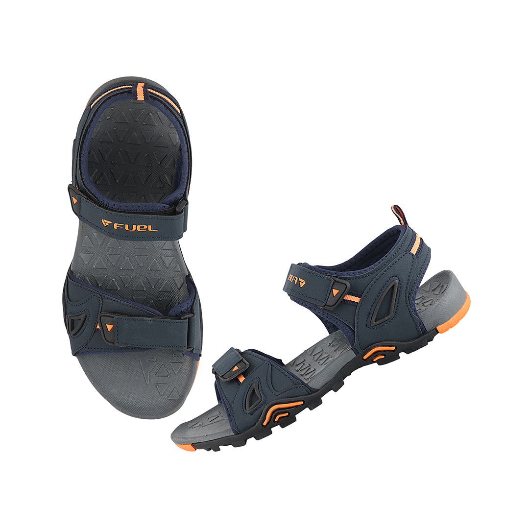 Fuel Thar Sandals For Men's (Navy-Orange)