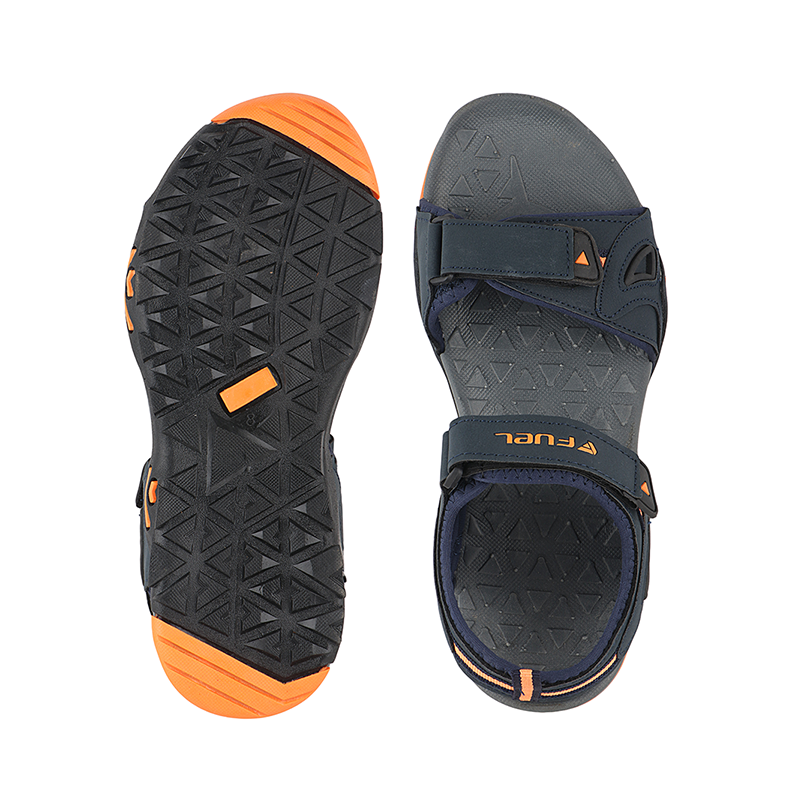 Fuel Thar Sandals For Men's (Navy-Orange)