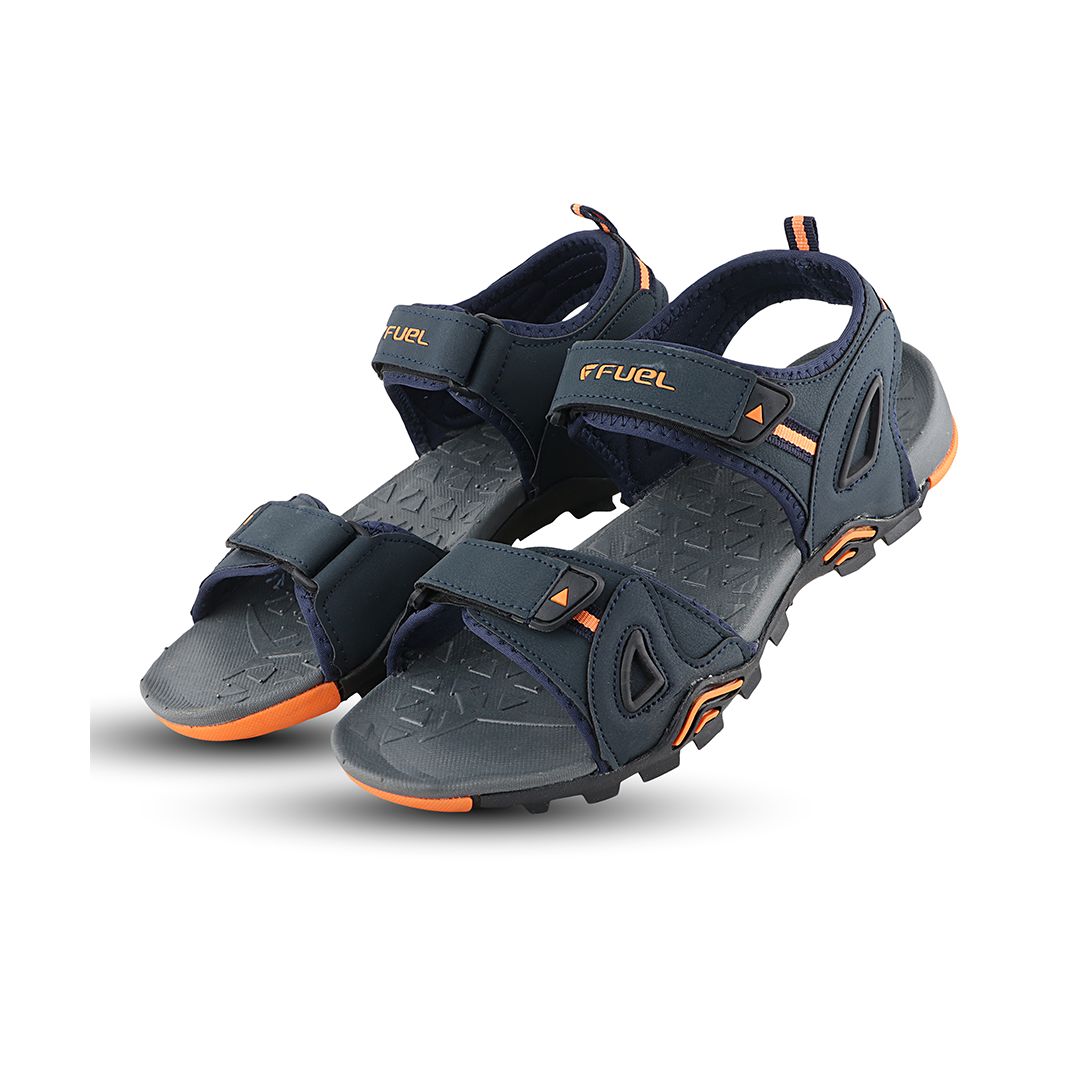 Fuel Thar Sandals For Men's (Navy-Orange)