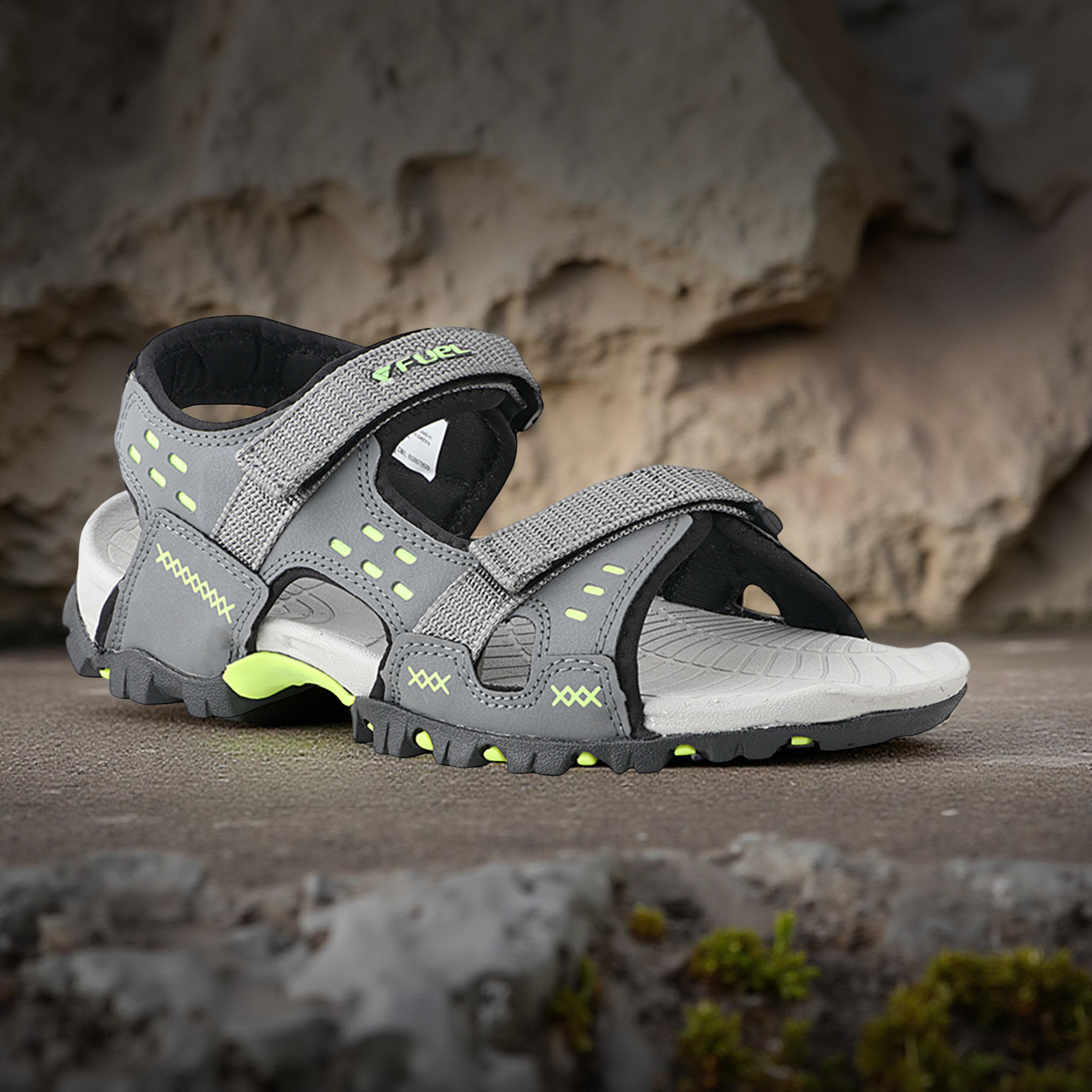 FUEL Timberland Comfortable Versatile Sporty Casual Sandals for Men  (Grey)