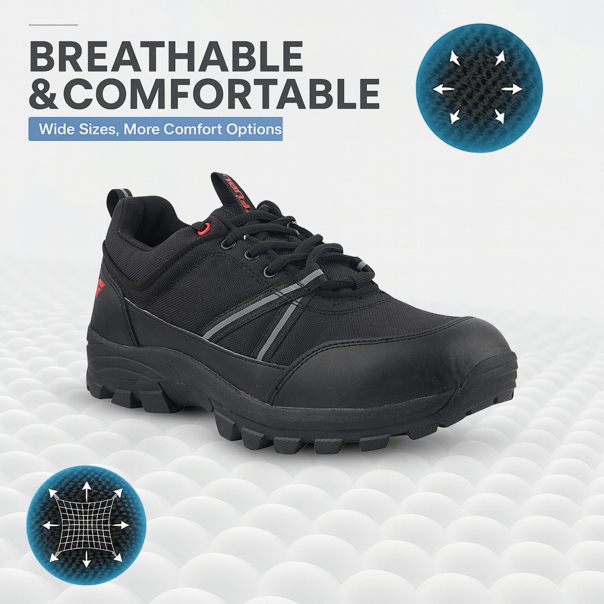 Fuel  Safety Shoes for Men - Wings