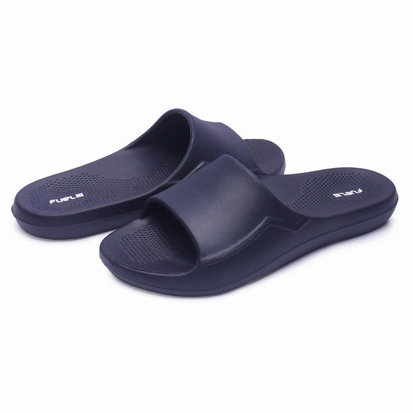 FUEL Swift Navy Men's & Women Extra Comfort Flip-Flops Slippers Lightweight, Comfortable, Non-Slip Thong & Skin Friendly,EVA Provides Optimum Support To Heel