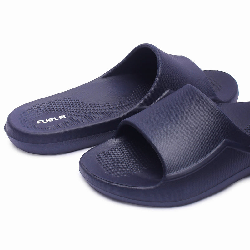 FUEL Swift Navy Men's & Women Extra Comfort Flip-Flops Slippers Lightweight, Comfortable, Non-Slip Thong & Skin Friendly,EVA Provides Optimum Support To Heel