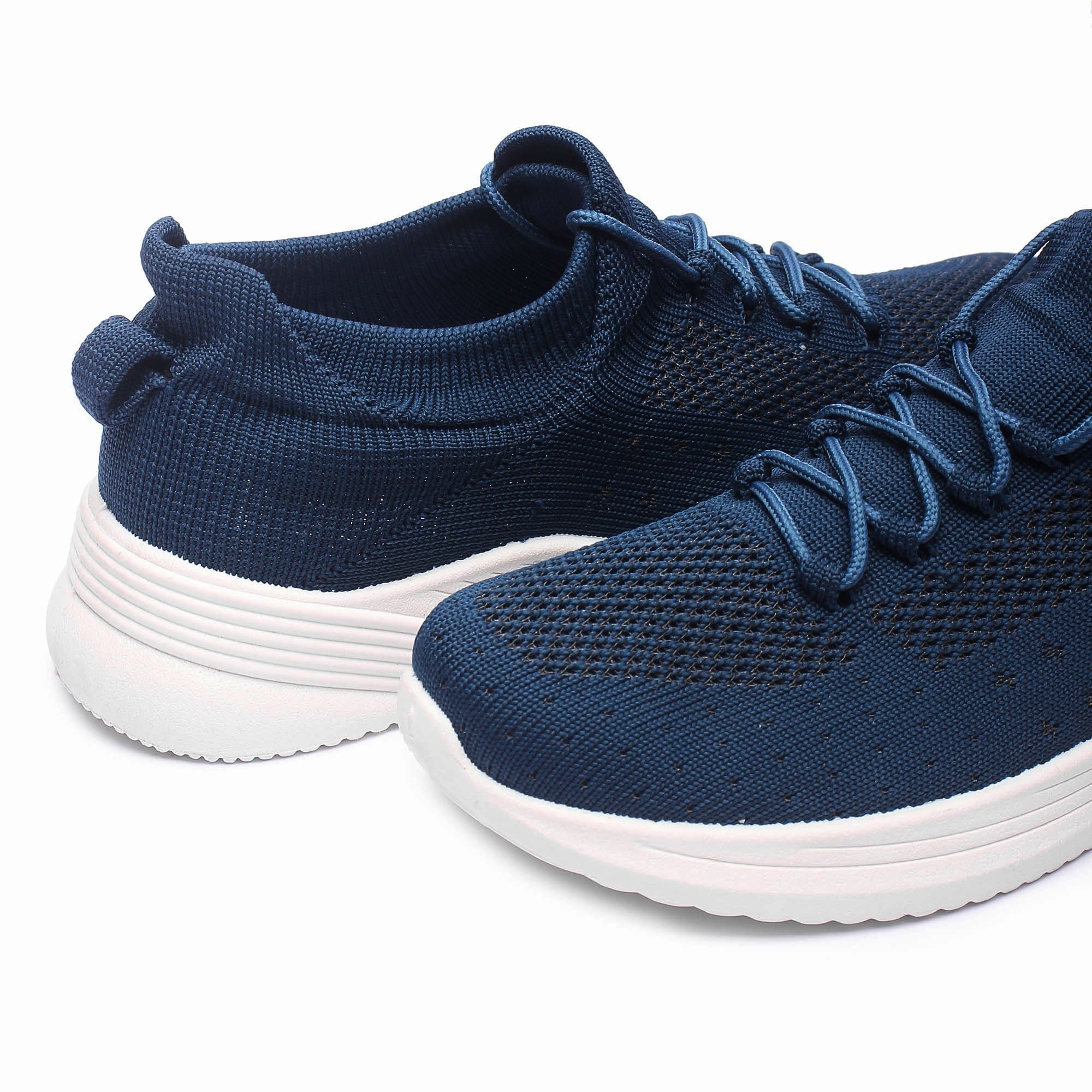 FUEL Trenzo Navy Girls Sneakers for Walking/Running | Comfortable, Lightweight & Breathable, Dailywear | Girls Stylish Footwear & Orthotic Technology