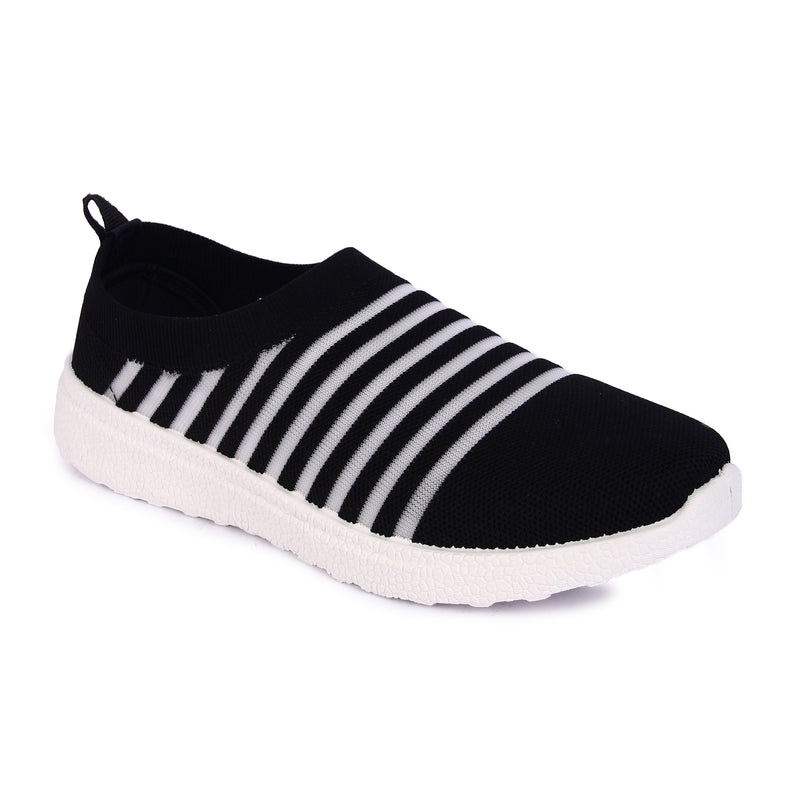 FUEL Hazel Black Girls Casual Shoes Diabetic and Orthopadedic and Extra Comfortable,Anti-Skid,Breathable,Light-Weight & Durable cushioned Foot Bed, Skin Friendly and Stylish