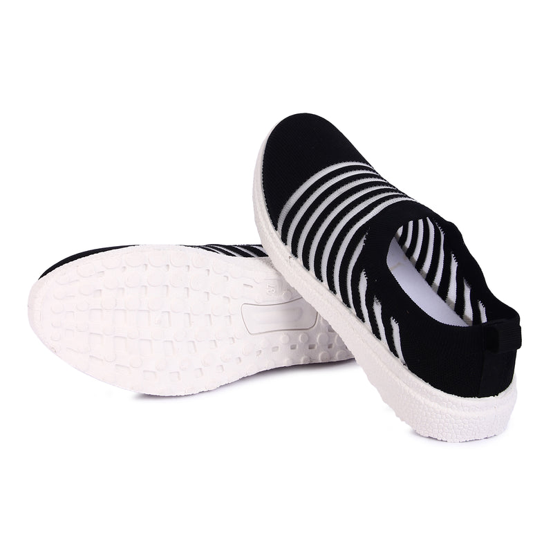 FUEL Hazel Black Girls Casual Shoes Diabetic and Orthopadedic and Extra Comfortable,Anti-Skid,Breathable,Light-Weight & Durable cushioned Foot Bed, Skin Friendly and Stylish